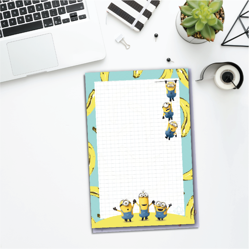 Minionlar Ödev ve Not Defteri